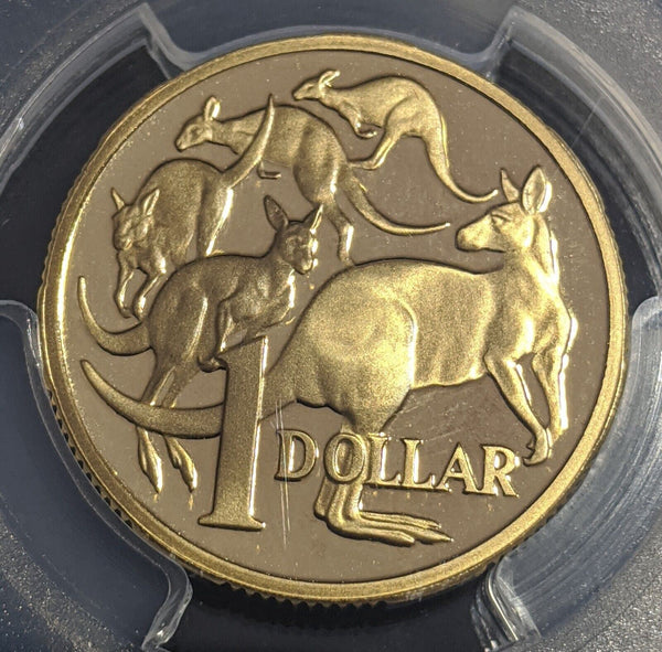 1991 Proof One Dollar $1 Australia PCGS PR70DCAM FDC UNC #2539