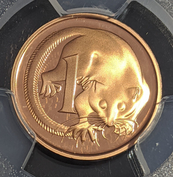 1983 Proof One Cent 1c Australia PCGS PR69DCAM FDC UNC #2541