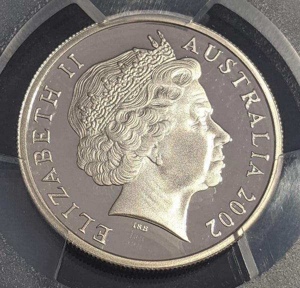 2002 Proof Ten Cent 10c Australia PCGS PR69DCAM FDC UNC #2540