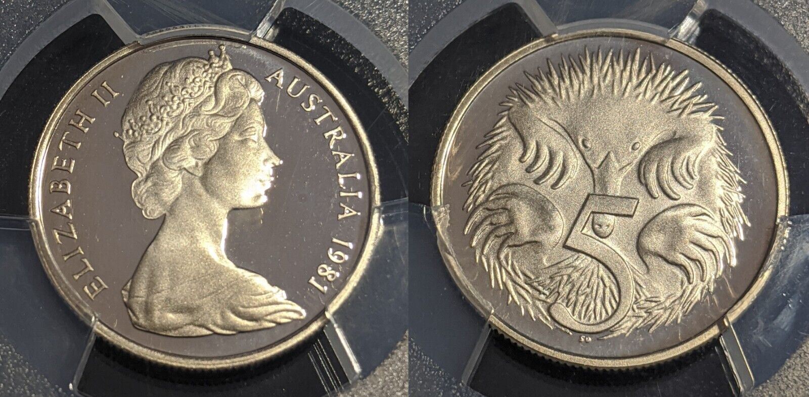 1981 Proof Five Cent 5c Australia PCGS PR68DCAM FDC UNC #2546
