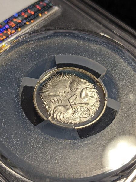 1981 Proof Five Cent 5c Australia PCGS PR68DCAM FDC UNC #2546