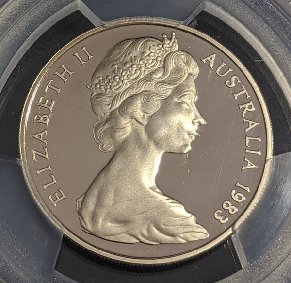1983 Proof Twenty Cent 20c Australia PCGS PR69DCAM FDC UNC #2562