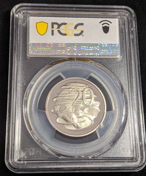 1983 Proof Twenty Cent 20c Australia PCGS PR69DCAM FDC UNC #2562
