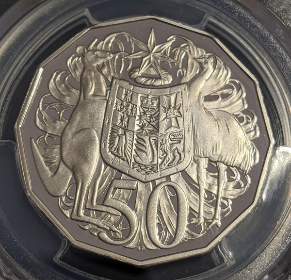 2013 Proof Fifty Cent 50c Australia PCGS PR70DCAM FDC UNC #2561