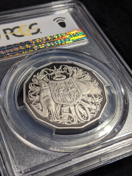 2013 Proof Fifty Cent 50c Australia PCGS PR70DCAM FDC UNC #2561