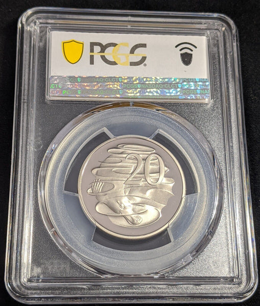 1983 Proof Twenty Cent 20c Australia PCGS PR69DCAM FDC UNC #2563