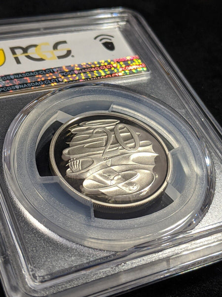 1983 Proof Twenty Cent 20c Australia PCGS PR69DCAM FDC UNC #2563