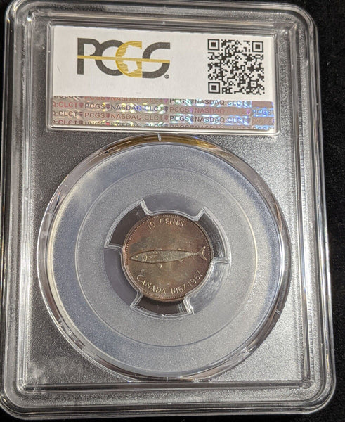 Canada Proof 1967 Ten Cent 10c PCGS PR65 GEM UNC KM# 67 #2593