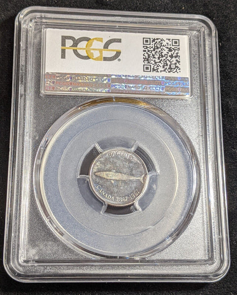 Canada Proof 1967 Ten Cent 10c PCGS PR65 GEM UNC KM# 67 #2594