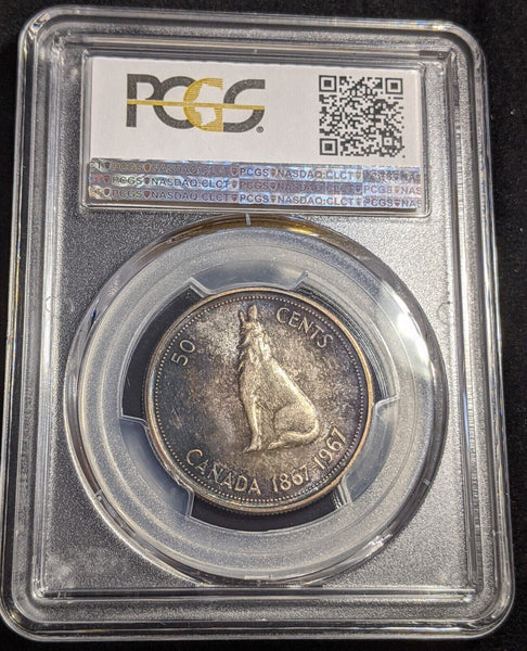 Canada Proof 1967 Fifty Cent 50c PCGS PR66 GEM UNC KM# 69 #2599