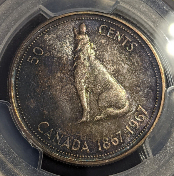 Canada Proof 1967 Fifty Cent 50c PCGS PR66 GEM UNC KM# 69 #2599