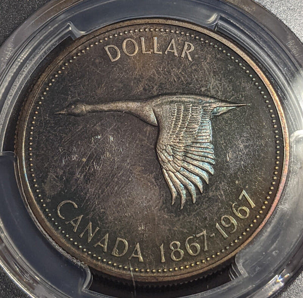 Canada Proof 1967 One Dollar $1 PCGS PR65 GEM UNC KM# 70 #2602