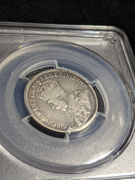 Canada NEWFOUNDLAND 1919 C 25 Cents PCGS Cleaned VF details KM# 17 #2610