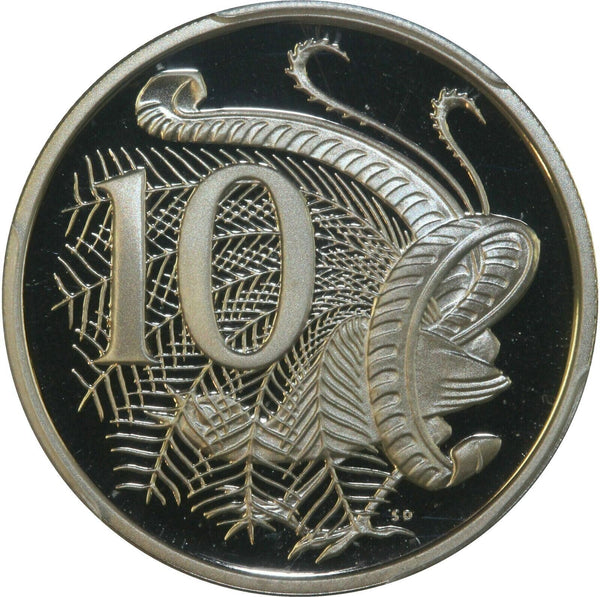 1981 Proof Ten Cent 10c Australia PCGS PR68DCAM FDC UNC #2621