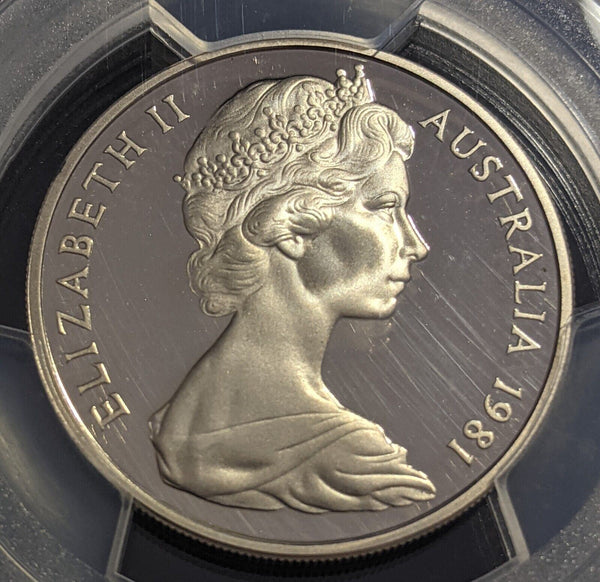 1981 Proof Twenty Cent 20c Australia PCGS PR68DCAM FDC UNC #2623