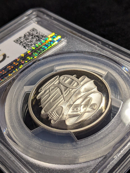 1981 Proof Twenty Cent 20c Australia PCGS PR68DCAM FDC UNC #2623