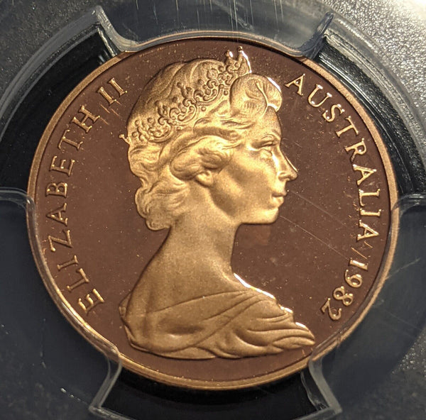 1982 Proof Two Cent 2c Australia PCGS PR68DCAM FDC UNC #2624