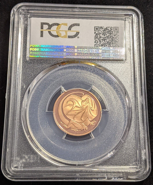 1982 Proof Two Cent 2c Australia PCGS PR68DCAM FDC UNC #2624
