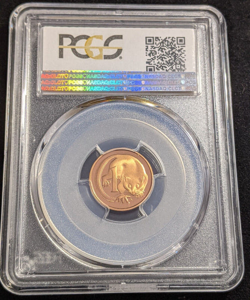 1982 Proof One Cent 1c Australia PCGS PR68DCAM FDC UNC #2627