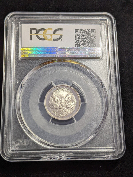 1981 Proof Five Cent 5c Australia PCGS PR68DCAM FDC UNC #2620