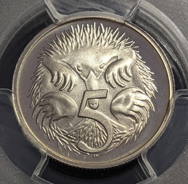 1981 Proof Five Cent 5c Australia PCGS PR68DCAM FDC UNC #2620
