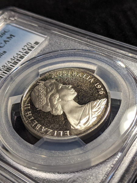 1976 Proof Twenty Cent 20c Australia PCGS PR68DCAM FDC UNC #2630