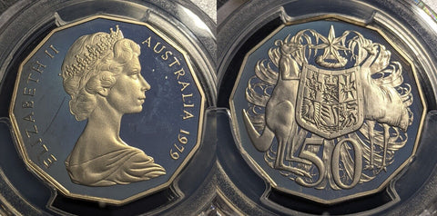 1979 Proof Fifty Cent 50c Australia PCGS PR68DCAM FDC UNC #2639
