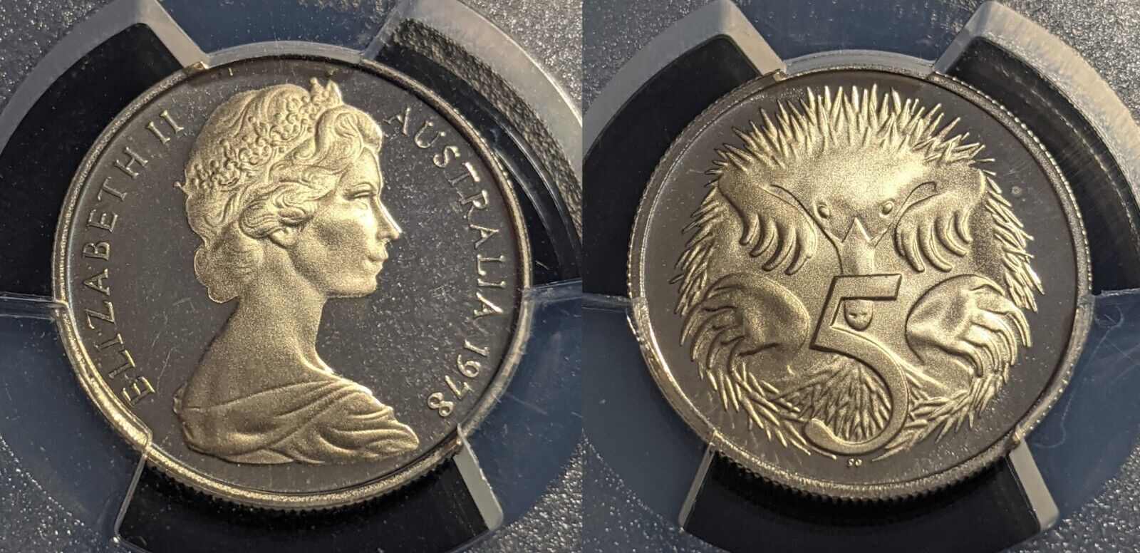 1978 Proof Five Cent 5c Australia PCGS PR68DCAM FDC UNC #2662