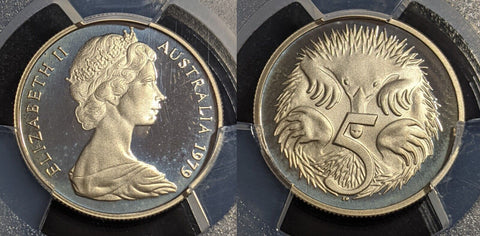 1979 Proof Five Cent 5c Australia PCGS PR68DCAM FDC UNC #2738