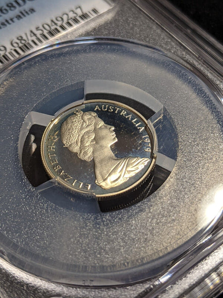 1979 Proof Five Cent 5c Australia PCGS PR68DCAM FDC UNC #2738