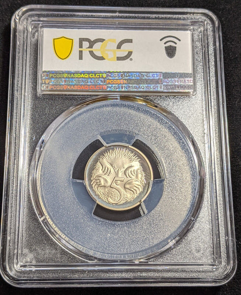 1979 Proof Five Cent 5c Australia PCGS PR68DCAM FDC UNC #2738