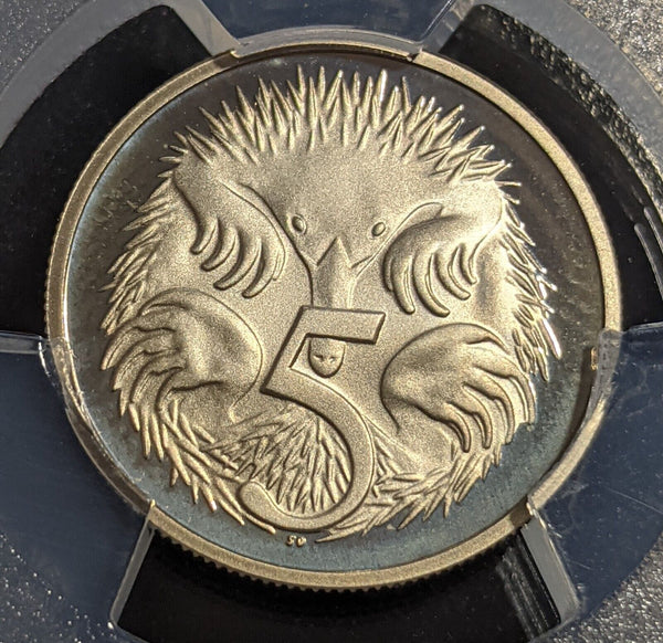 1979 Proof Five Cent 5c Australia PCGS PR68DCAM FDC UNC #2738