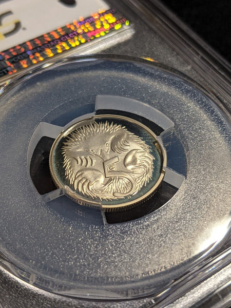 1979 Proof Five Cent 5c Australia PCGS PR68DCAM FDC UNC #2738