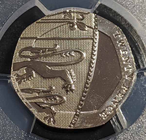 Great Britain 2008 20p Twenty Pence S-G4 New Design PCGS MS67 FDC GEM UNC #2741