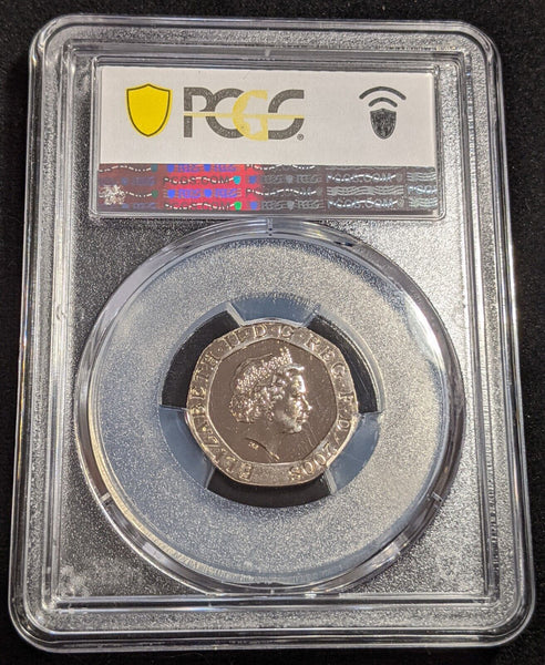 Great Britain 2008 20p Twenty Pence S-G4 New Design PCGS MS67 FDC GEM UNC #2741