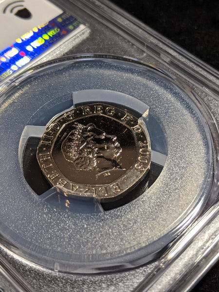 Great Britain 2008 20p Twenty Pence S-G4 New Design PCGS MS67 FDC GEM UNC #2741