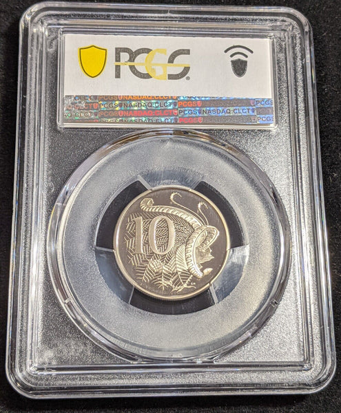 1982 Proof Ten Cent 10c Australia PCGS PR69DCAM FDC UNC #2749