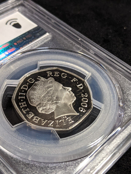 Great Britain 2006 Proof Fifty Pence S-H16 VC-Heroism PCGS PR69DCAM FDC UNC#2751