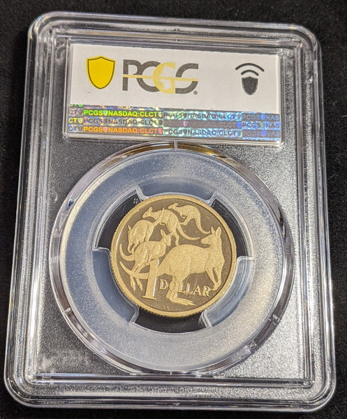 2009 Proof One Dollar $1 Australia PCGS PR69DCAM FDC UNC #2754