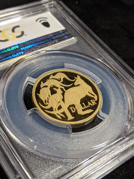 2009 Proof One Dollar $1 Australia PCGS PR69DCAM FDC UNC #2754