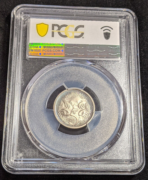 1987 Proof Five Cent 5c Australia PCGS PR68DCAM FDC UNC #2764