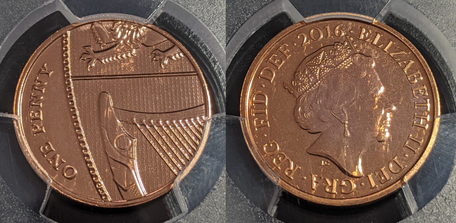 Great Britain 2016 One Pence 1p S-B7 PCGS MS67 FDC GEM UNC #2785