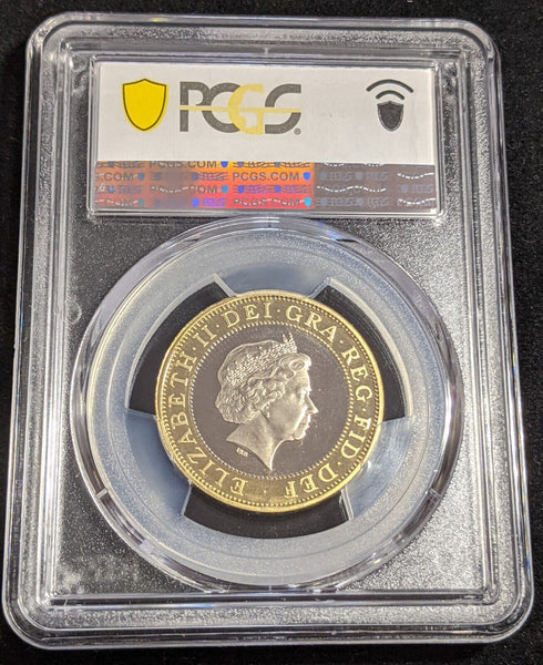 Great Britain 2007 Proof Pound £2 Iron Age S-K9 PCGS PR69DCAM FDC UNC #2794