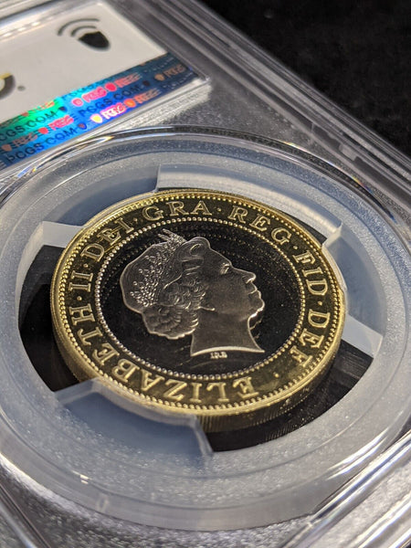 Great Britain 2007 Proof Pound £2 Iron Age S-K9 PCGS PR69DCAM FDC UNC #2794