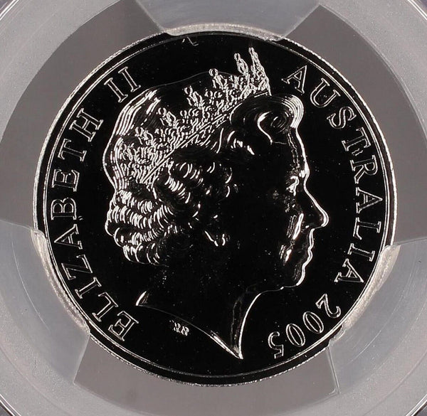 2005 Twenty Cent 20c End of WWII Australia PCGS MS69 FDC GEM UNC #2798