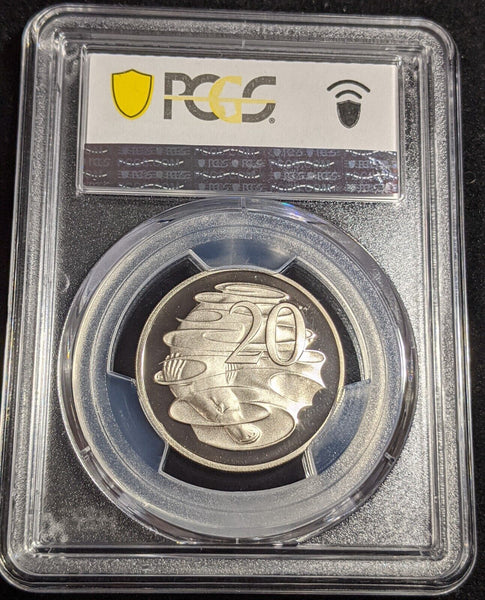 1998 Proof Twenty Cent 20c Australia PCGS PR69DCAM FDC UNC #2802