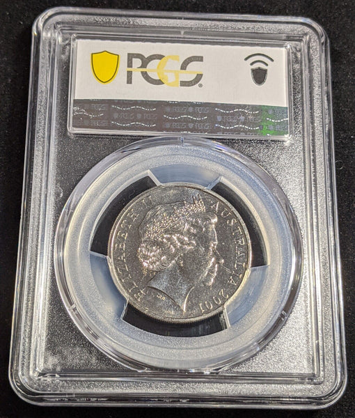 2001 Twenty Cent 20c Victoria Australia PCGS MS67 FDC GEM UNC #2807