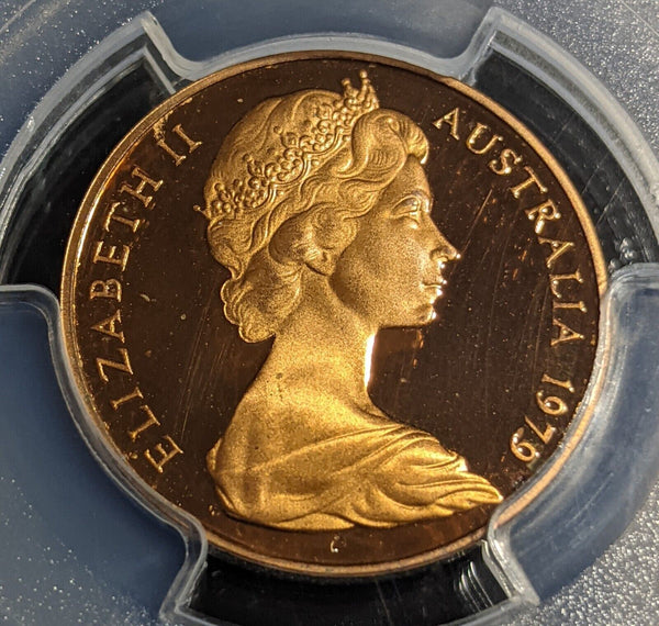 1979 Proof Two Cent 2c Australia PCGS PR68DCAM FDC UNC #2810