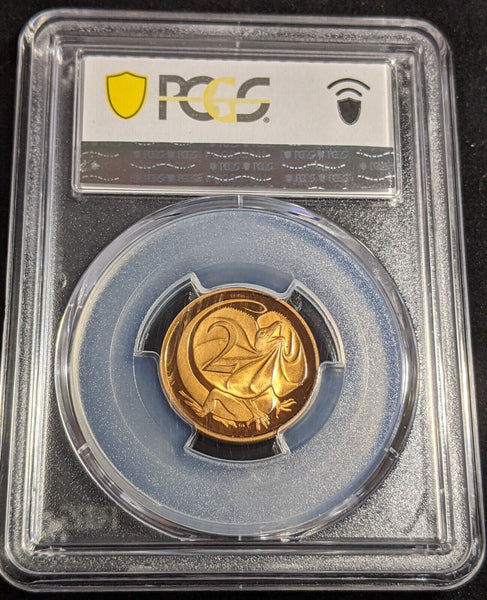 1979 Proof Two Cent 2c Australia PCGS PR68DCAM FDC UNC #2810