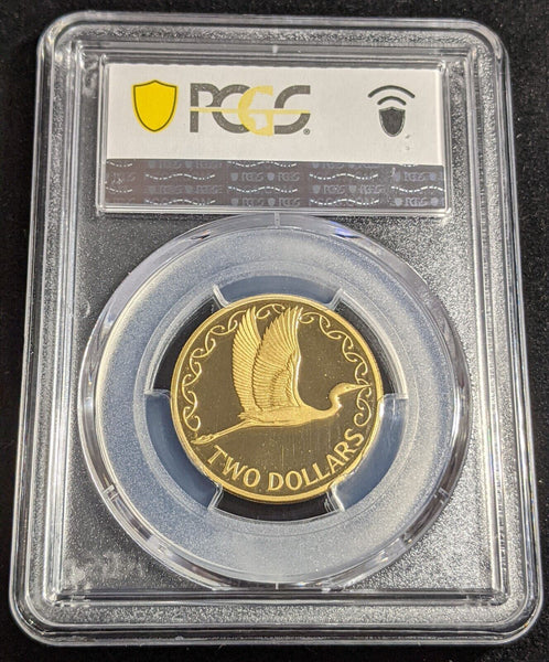 New Zealand 2006 Proof Two Dollar $2 KM# 121 PCGS PR69DCAM FDC UNC POP 1/0 #2811